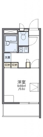 レオパレス西砂川の物件間取画像